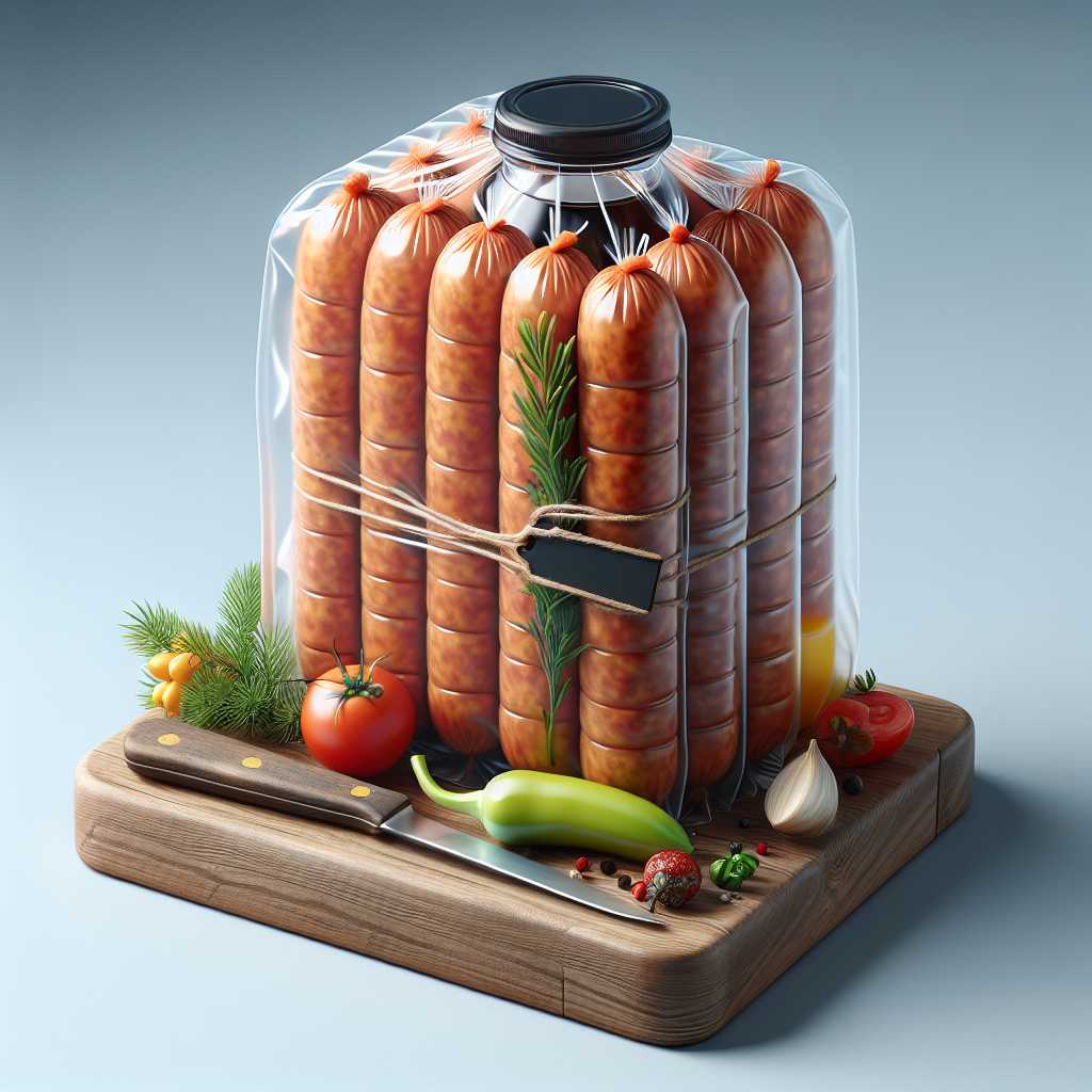 Houdbaarheid vacuum verpakte worst